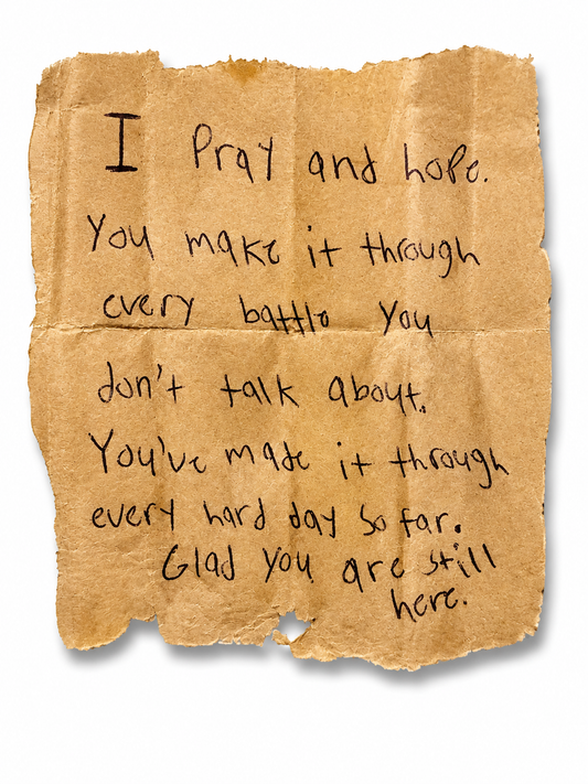 A Note Out of Nowhere